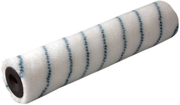 18" Premium Blue Striped Roller Sleeve 46cm-0